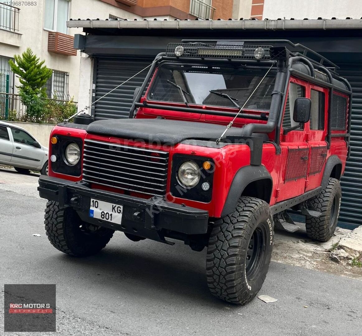 Galeriden Land Rover Defender 110 2.5 TDI 1988 Model İstanbul 75.000 km Kırmızı 5