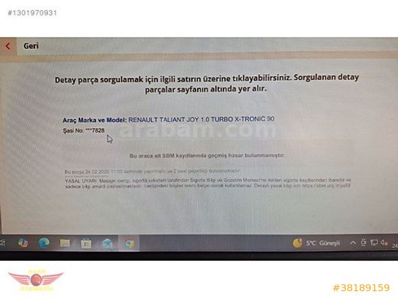 2021 RENAULT TAİLANT HATASIZ BOYASIZ TRAMERSIZ