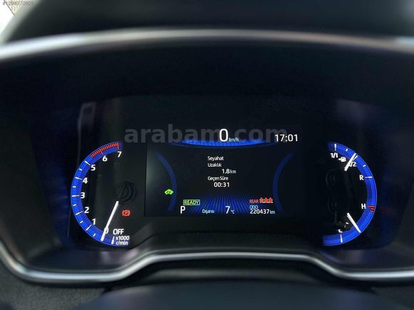 ÇAPRAK AUTO-COROLLA 1.8 HYBRİD FLAME X-PACK HATASIZ BOYASIZ