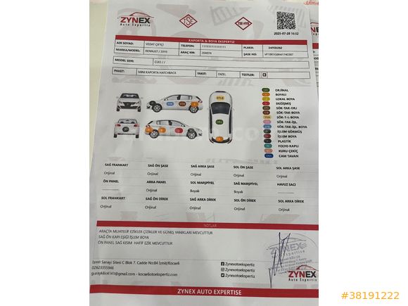 Sahibinden Renault Clio 1.5 dCi Dynamique 2010 Model