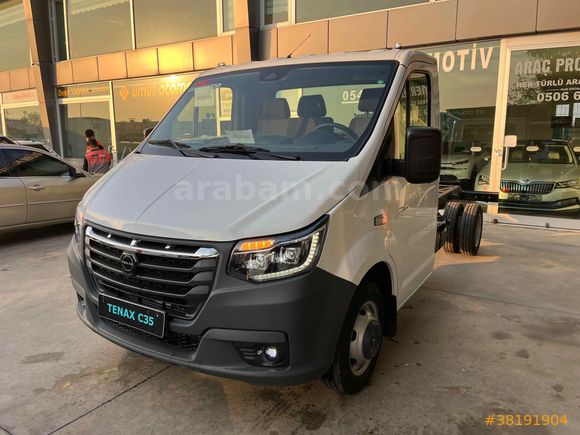 2026 TENAX C35 ÇİFT TEKER 158 HP TEK KABİN %0 FAİZ KREDİ İMKANI 