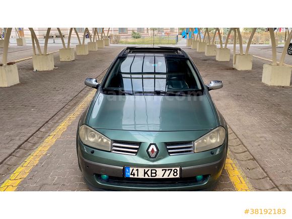 SAHİBİNDEN OTOMATİK + SUNROOFLU | HATASIZ AYARINDA MASRAFSIZ MEGANE II 1.6 DYNAMIQUE