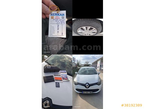 İKİNCİ SAHİBİNDEN Renault Clio 1.5 dCi Joy 2015 Model