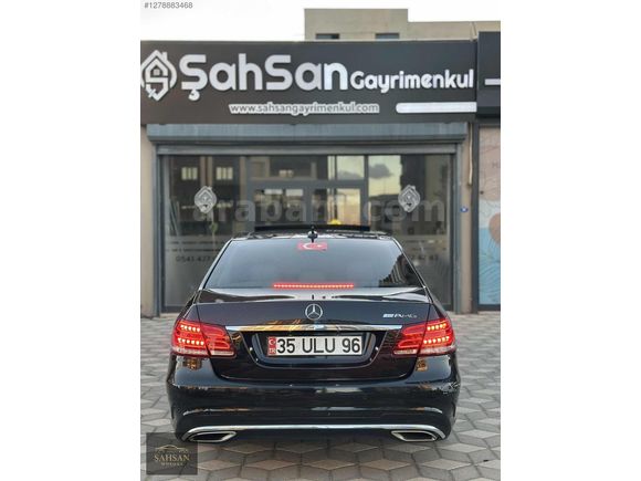ŞAHSAN'DAN 2014 MERCEDES-BENZ E 180 AMG PREMİUM 156 HP