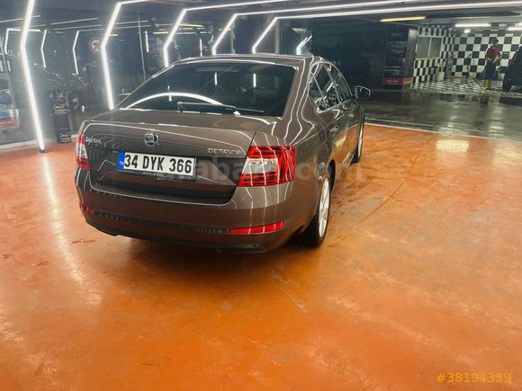 Sahibinden Skoda Octavia 1.6 TDI Elegance 2014 Model  265.000 km Kahverengi
