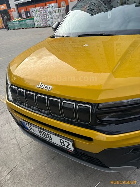 Sahibinden Jeep Avenger Hybrid 1.2 Summit 2024 Model İstanbul 60.000 km Sarı