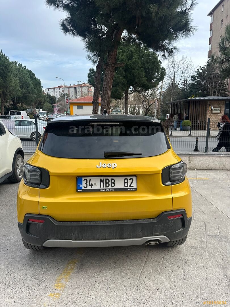 Sahibinden Jeep Avenger Hybrid 1.2 Summit 2024 Model İstanbul 60.000 km Sarı 3