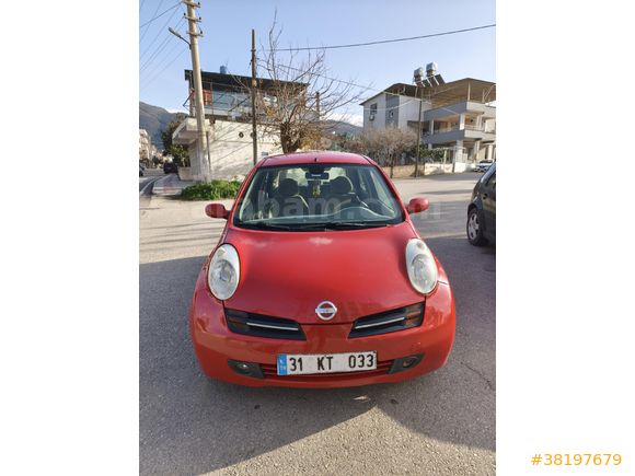 Sahibinden Nissan Micra 1.2Tekna 2004 Model  255.000 km Kırmızı