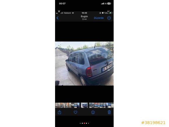 Sahibinden Opel Corsa 1.2 Swing 1993 Model 