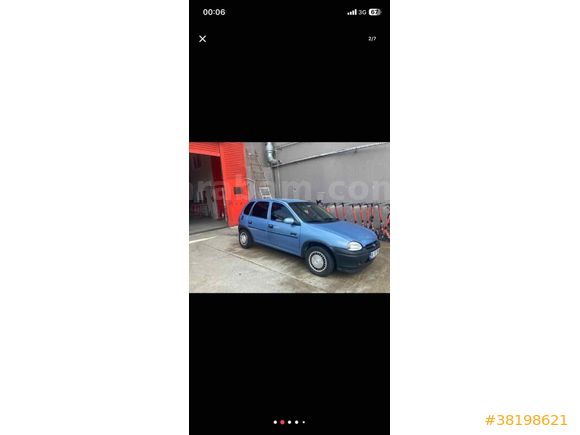 Sahibinden Opel Corsa 1.2 Swing 1993 Model 
