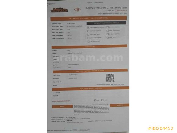 Sahibinden Fiat Linea 1.3 Multijet Active Plus 2015 Model 