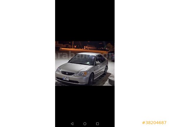 Sahibinden Honda Civic 1.6i VTEC LS 2002 Model