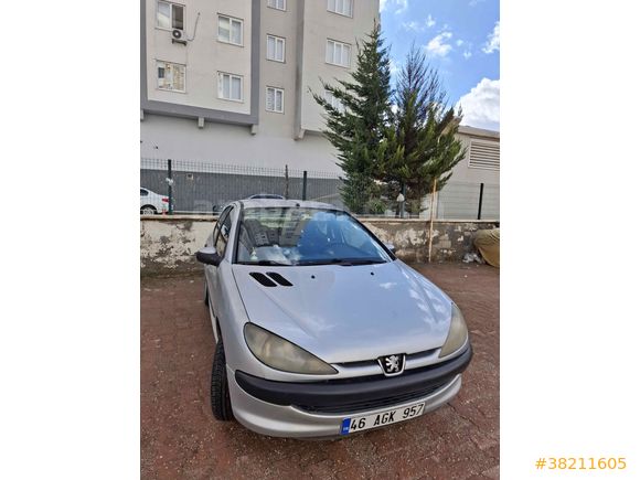 Peugeot 206 Otomatik Tek Değişenli Temiz 