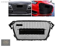 AUDİ A4 (2011-2015) SİYAH/SİYAH RS ÖN PANJUR SETİ