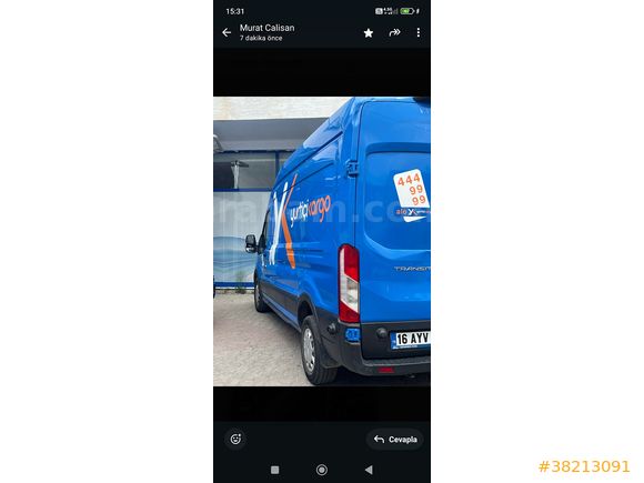 Sahibinden Ford Transit 350 LF 2022 Model 