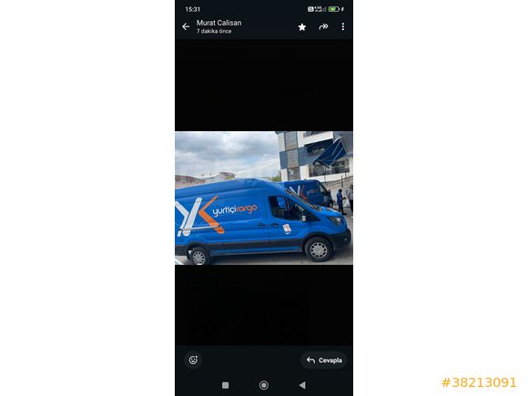Sahibinden Ford Transit 350 LF 2022 Model 