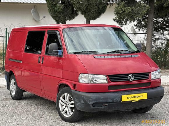 GAZİ OTOMOTİV'den 2002 VW TRANSPORTER 2.5 TDI 88BG CITY VAN