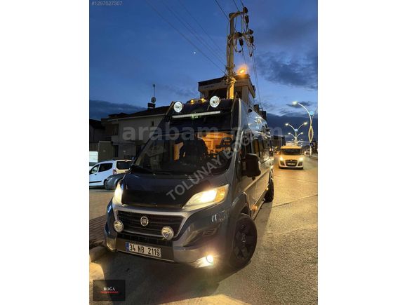 **295.000KM** 2015 FİAT DUCATO WEBASTO/BUZDOL/TV/KAMERA/G.PANELİ