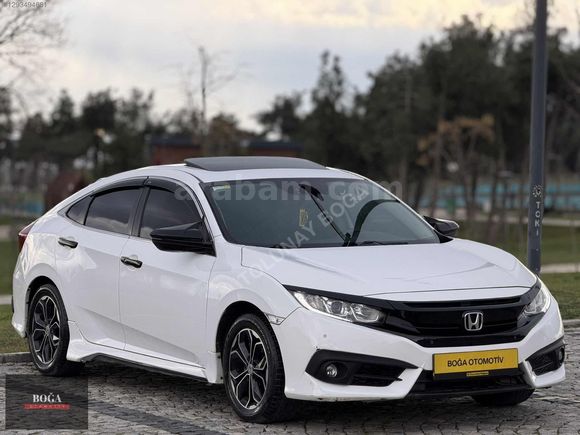 **295.000KM** 2017 Honda Civic Eco Elegance Otom Fab. LPG