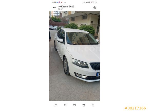 Sahibinden Skoda Octavia 1.6 TDI Optimal 2016 Model
