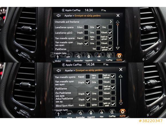 2020 COMPASS 1.3 GSE S LIMITED SOGUTMA_PANORAMK_ALPİNE_32.500KM