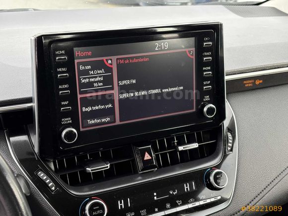 2022 MODEL TOYOTA COROLLA 1.5 DREAM MULTIDRIVE S OTOMATİK