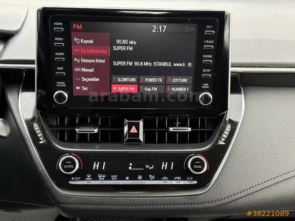 2022 MODEL TOYOTA COROLLA 1.5 DREAM MULTIDRIVE S OTOMATİK