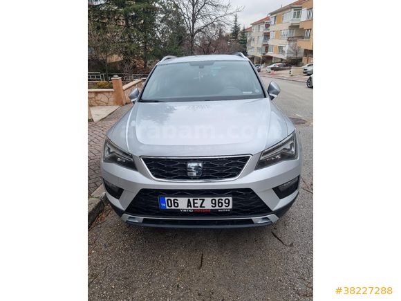 Sahibinden Boyasız Değişensiz Seat Ateca 1.4 TSI Xcellence 2017 Model   Gri