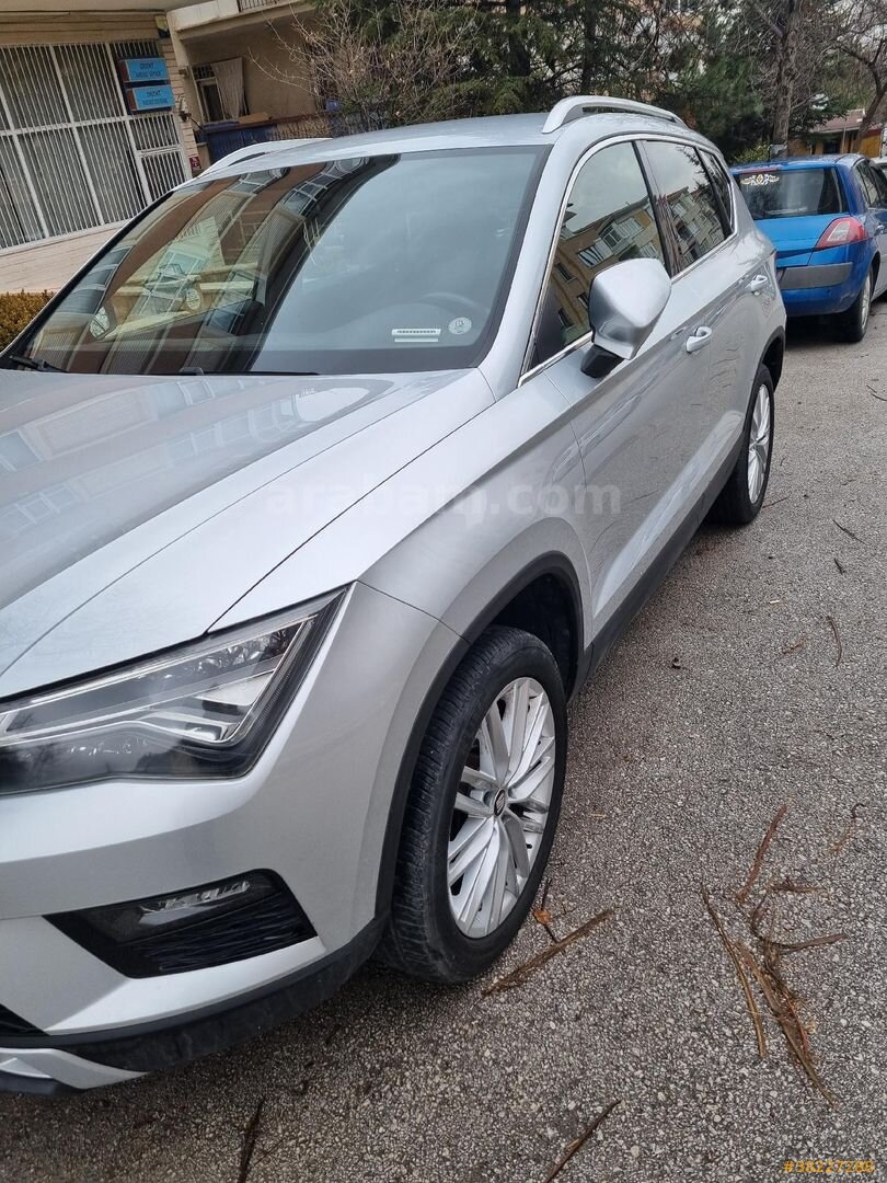Sahibinden Boyasız Değişensiz Seat Ateca 1.4 TSI Xcellence 2017 Model Gri 2