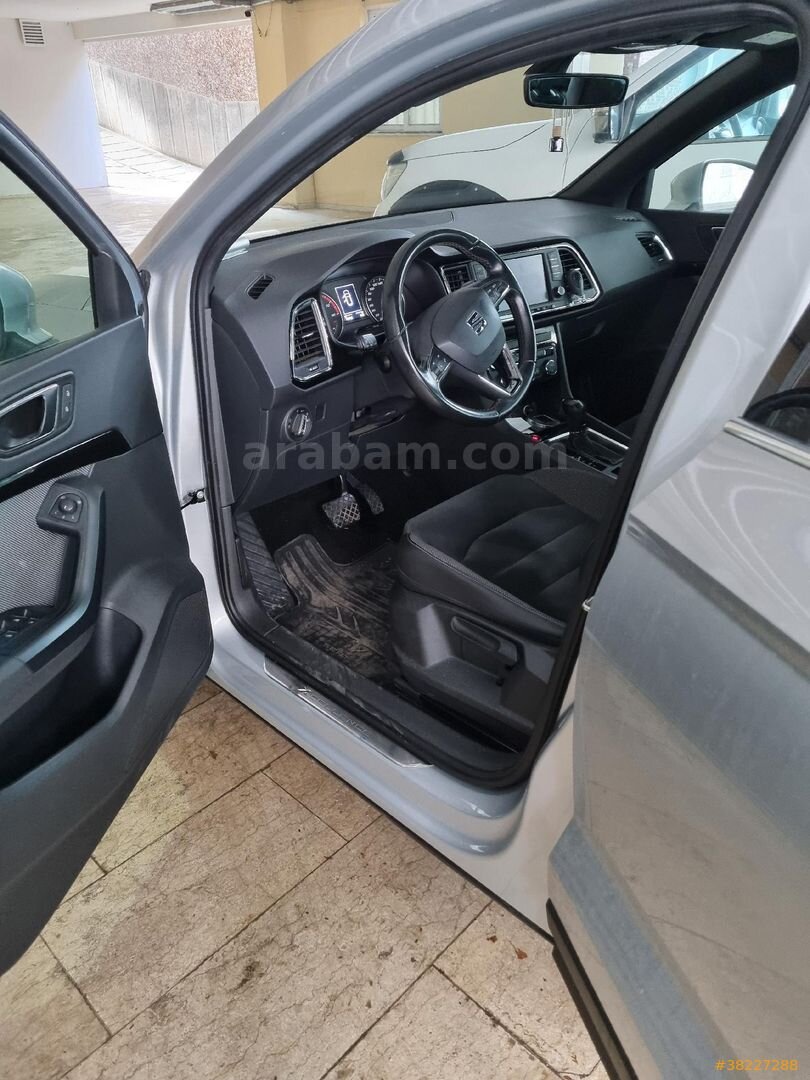 Sahibinden Boyasız Değişensiz Seat Ateca 1.4 TSI Xcellence 2017 Model Gri 5