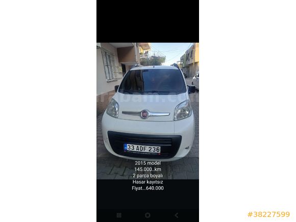 Sahibinden Fiat Fiorino Combi 1.3 Multijet 2015 Model