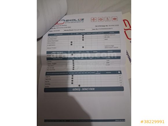 Sahibinden OTOMATİK Renault Megane 1.5 Blue DCI Touch 2020 Model  115.200 km Gri (metalik)