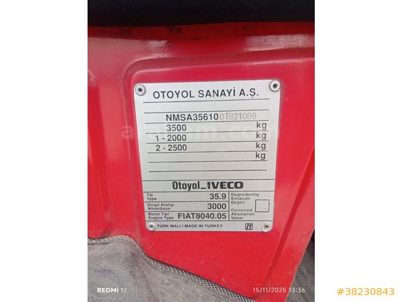 Sahibinden Iveco - Otoyol 35 35.9