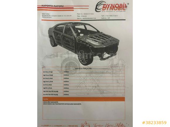 Sahibinden Toyota Corolla 1.6 Vision 2020 Model 