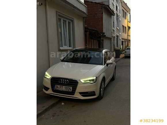 Sahibinden Audi A3 Sportback 1.6 TDI Ambiente 2014 Model 