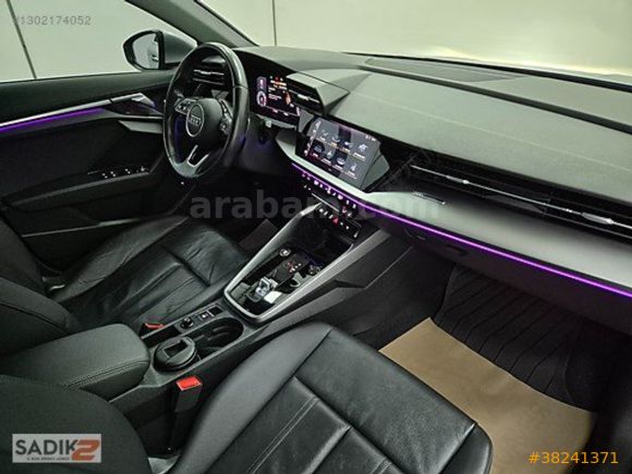 SADIK2'DEN 2021 AUDI A3 30TFSI ADVANCED MHEV STRNC 110 CAM TAVAN