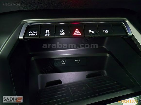 SADIK2'DEN 2021 AUDI A3 30TFSI ADVANCED MHEV STRNC 110 CAM TAVAN