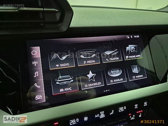 SADIK2'DEN 2021 AUDI A3 30TFSI ADVANCED MHEV STRNC 110 CAM TAVAN