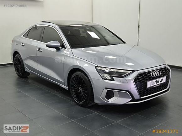 SADIK2'DEN 2021 AUDI A3 30TFSI ADVANCED MHEV STRNC 110 CAM TAVAN