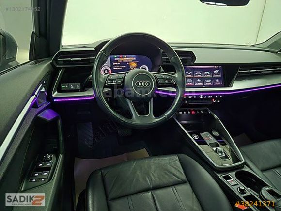 SADIK2'DEN 2021 AUDI A3 30TFSI ADVANCED MHEV STRNC 110 CAM TAVAN