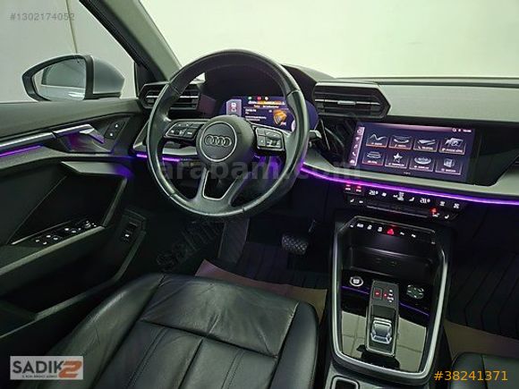 SADIK2'DEN 2021 AUDI A3 30TFSI ADVANCED MHEV STRNC 110 CAM TAVAN