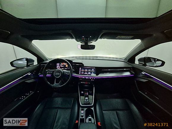 SADIK2'DEN 2021 AUDI A3 30TFSI ADVANCED MHEV STRNC 110 CAM TAVAN