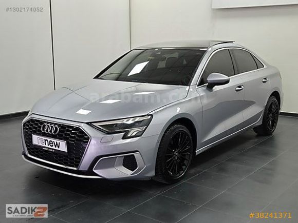 SADIK2'DEN 2021 AUDI A3 30TFSI ADVANCED MHEV STRNC 110 CAM TAVAN