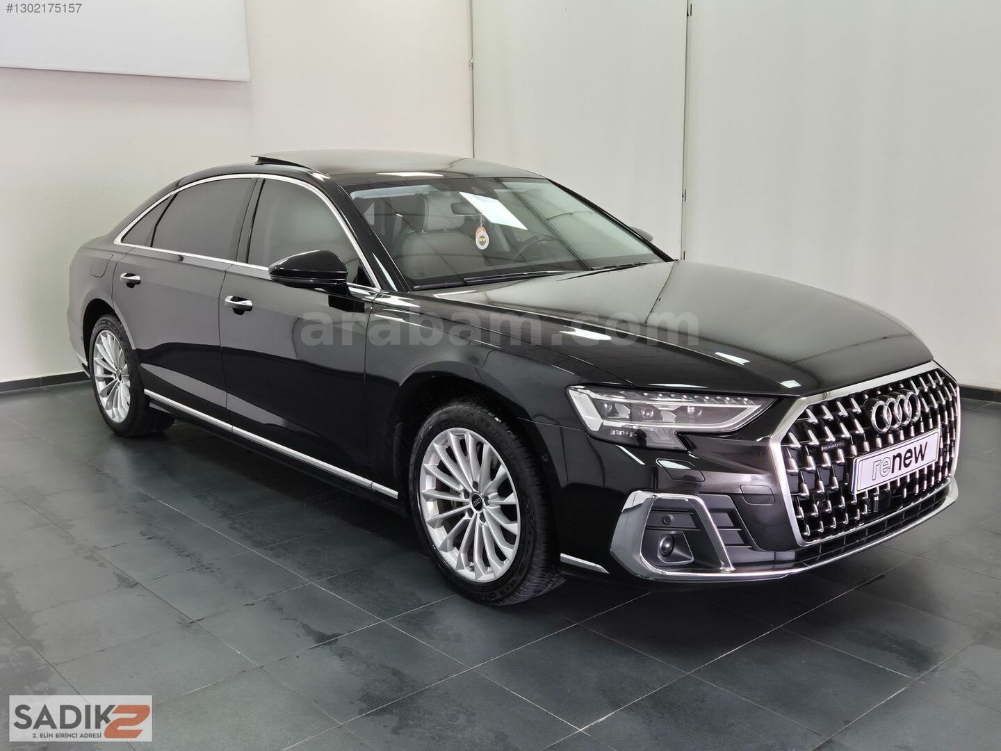 Galeriden Audi A8 50 TDI Quattro Long 2023 Model Denizli 100.000 km Siyah 3