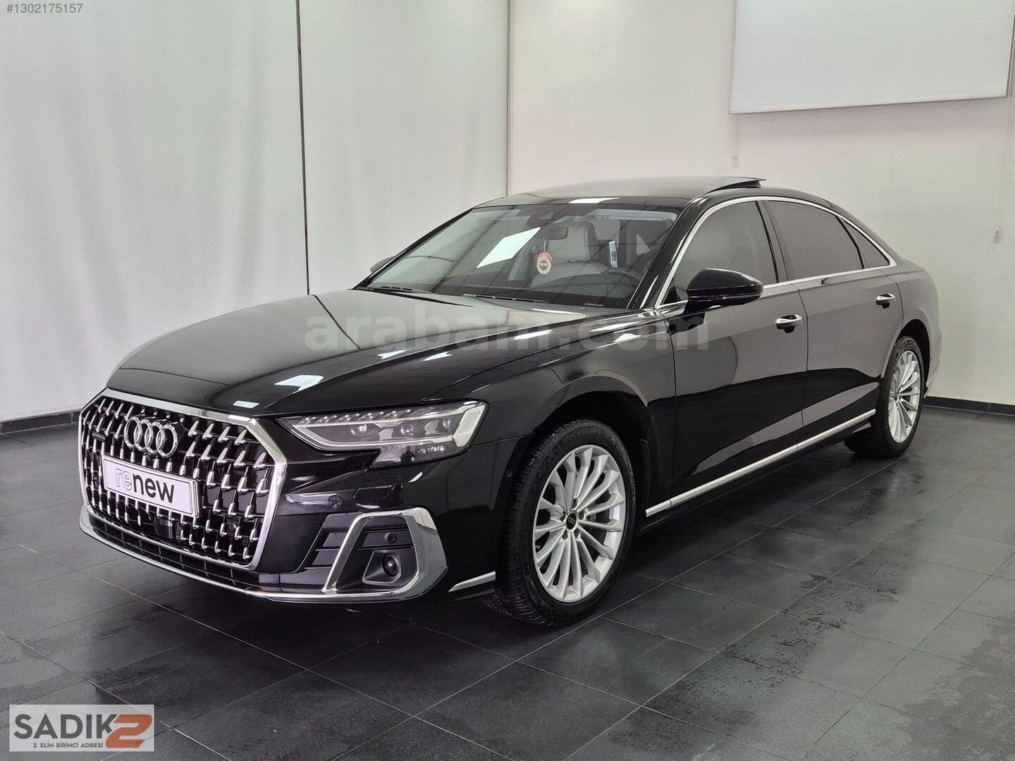 Galeriden Audi A8 50 TDI Quattro Long 2023 Model Denizli 100.000 km Siyah 1