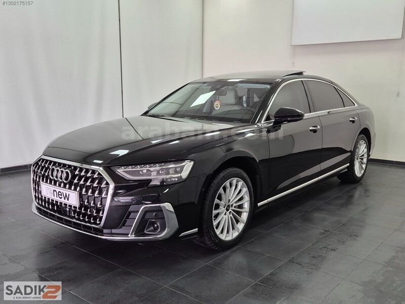 Galeriden Audi A8 50 TDI Quattro Long 2023 Model Denizli 100.000 km Siyah