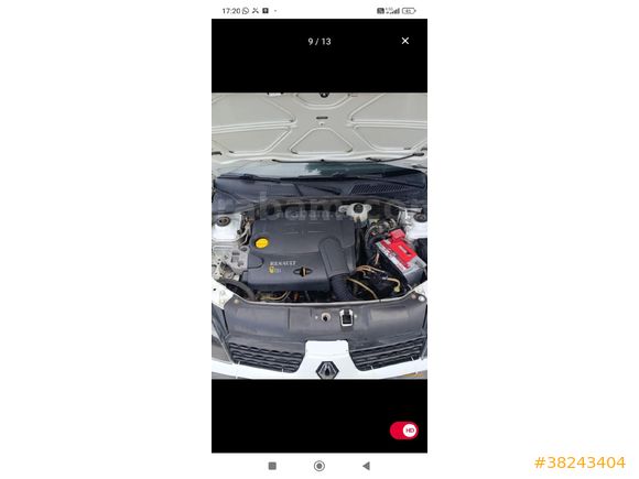 EMEKLİ KAMU PERSONELİNDEN BAKIMLI CLIO 1.5DCİ  ALİZE