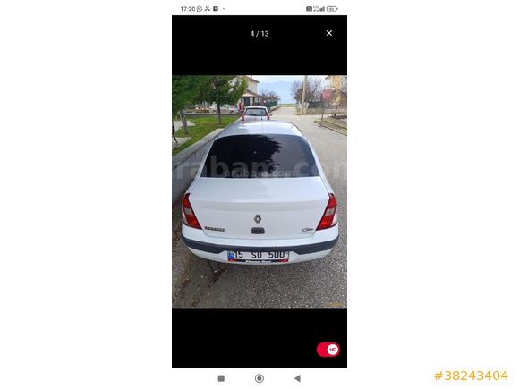 EMEKLİ KAMU PERSONELİNDEN BAKIMLI CLIO 1.5DCİ  ALİZE