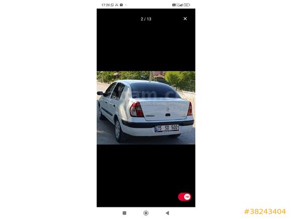 EMEKLİ KAMU PERSONELİNDEN BAKIMLI CLIO 1.5DCİ  ALİZE