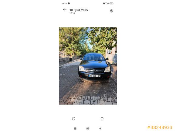 Sahibinden Opel Vectra 1.6 Elegance 2004 Model  224.000 km Siyah